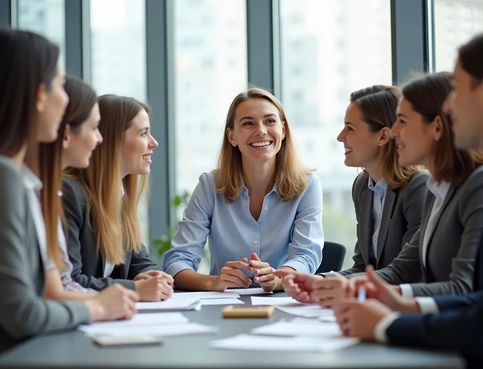 Corporate vocabulary learning session